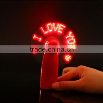 best summer gift Light up fan with customized message