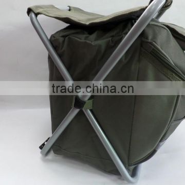 fashion design folding fishing chair with cooler bag