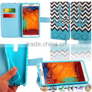 Cute Printed Note 3 Case Luxury Pu Leather Flip Cover for Samsung Galaxy Note3                        
                                                Quality Choice