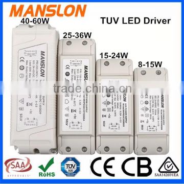 TUV approved waterproof IP65 constant current 400W tridonic LED driver power supply