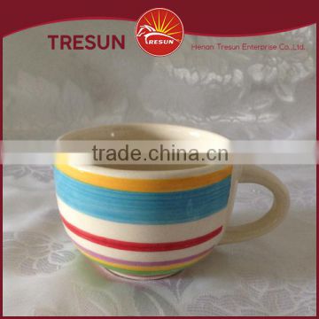 cheap ceramic zebra/handpainted mugs made in China