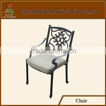 Hot sale! SH080 Outdoor Patio Furniture Jinqian flower Design metal furniture