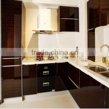 Indoor furniture kitchen cabinet with simple style