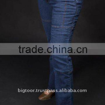 Ladies Embroidered Kevlar Jeans