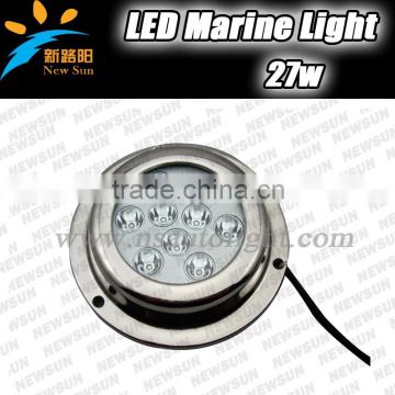 High Brightness 12v 27w LED Surface Mounted Pool Light Marine Light