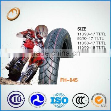 high quality Qingdao city Chinese motorcycle tyre 110/80-17