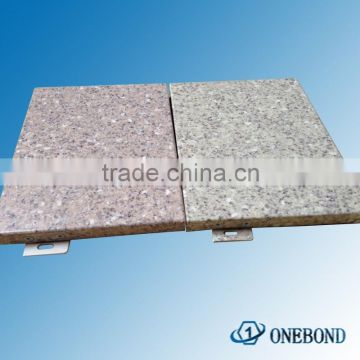 Imitation stone wall panel 3mm aluminum composite panel