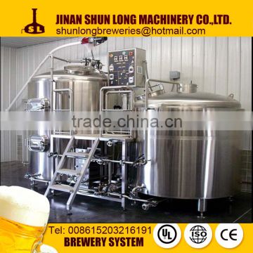 2500L beer brew kettle for sale with steam heating