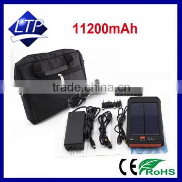 11200mAh Universal Portable Solar Battery Charger for iPad iPhone Mobile Phone GPS Laptop