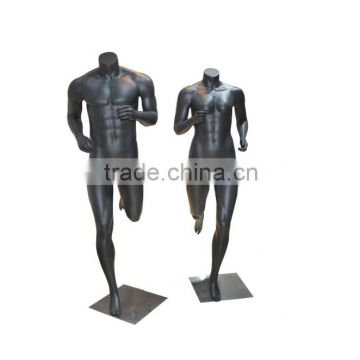 Wholesale luxury window display athletic running sports male mannequins