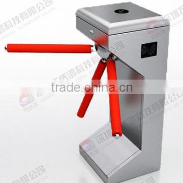 Entrance security barrier tripod turnstile / security turnstile gate with RFID ID / IC cards control