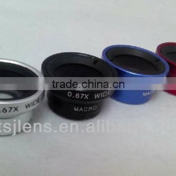 0.67X wide angle marco mobile phone camera lens