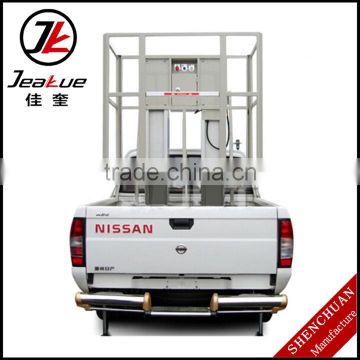 CE ISO Vehicle two masts Aerial Work Platform Jeakue JK01231