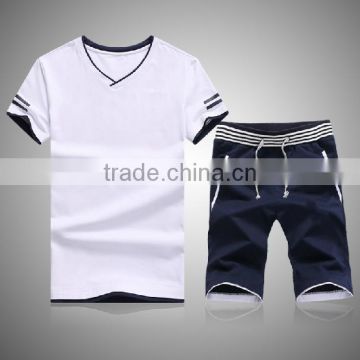 Dery combed cotton knitted shorts with strict quality