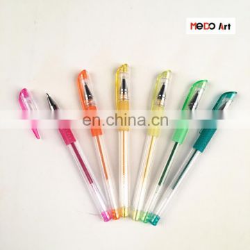 Assorted Colors Finest Promotion Gel Pen Art with Customize Logo