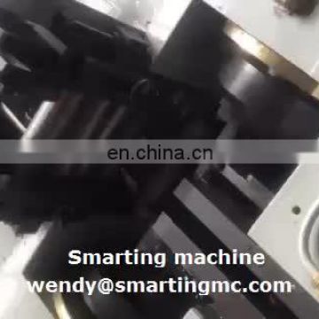 Double side round bar chamfering machine/deburring machine