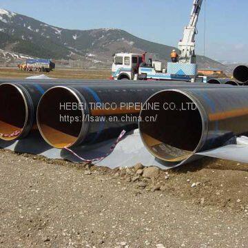 Polyurethane Coating According AWWA C222 CARBON STEEL PIPE Thcikness 6.35 mm - 60 mm