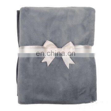 Hot Sale High Quality Fleece Blanket Throw Size Brown Flannel Blanket Microfiber