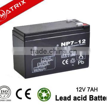 12v 7ah Battery for Announciator
