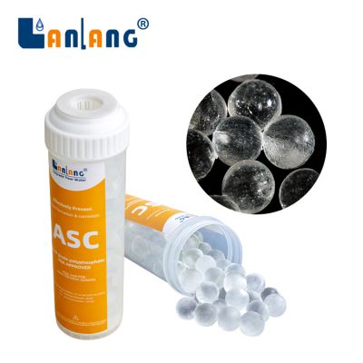 Antiscale polyphosphate siliphos water filter cartridge