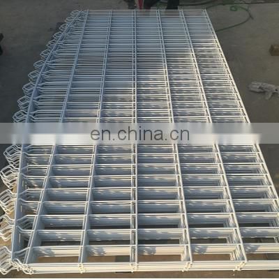 Galvanized double wire fencing panels galvanized double wire metal fence