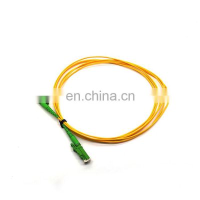 e2000 Simplex Single mode G652D Fiber Optic Patch cord Fiber Jumper sc/upc-e2000/upc patch cord