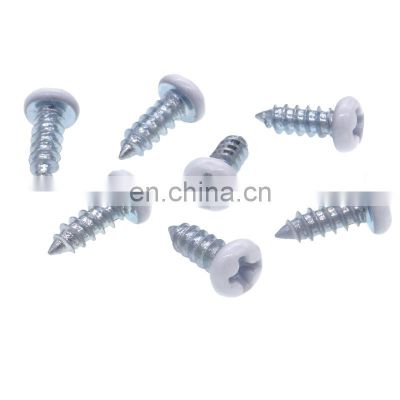 white painted head machine M3 color screws for furniture