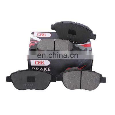 D1541 China Brake System Manufacturer Direct Price Auto Car Spare Parts Ceramic Disc Front Brake Pads for PEUGEOT