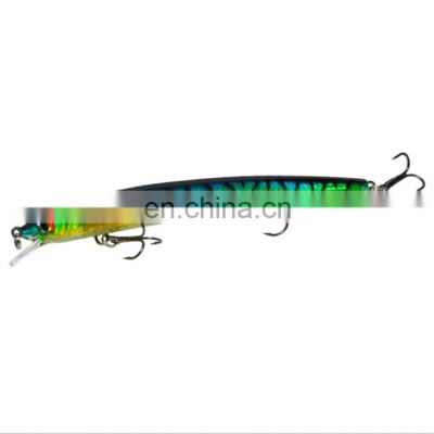 High Quality Minnow Fishing Hard Lure 13.5cm/15.4g For Saltwater/Freshwater Trolling Fishing hunting Seabass trout snakehead