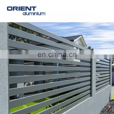 House Wall Aluminium Fencing garden border fence decorative privacy fence panels