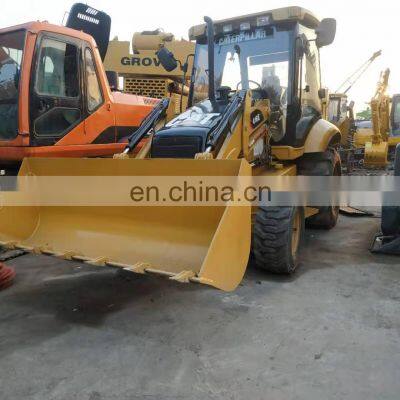 CAT backhoe loader for digging and loading , Original made CAT backhoe loader , CAT 416E backhoe loader