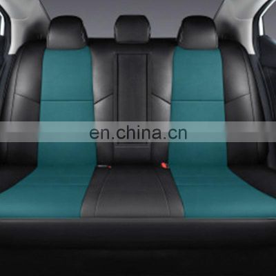 2022 forro de asiento Black Red Standard Version Intermediate true genuine leather full set car seat cover fit for toyota rav4