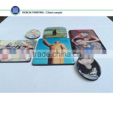 China custom colorful removable fridge magnet wooden fridge magnet