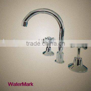 double handle kitchen faucet