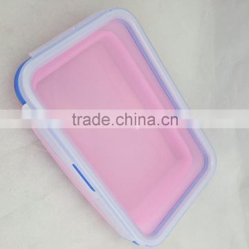 Produce New Style Practical Best Eco Friendly Silicone Lunch Boxes