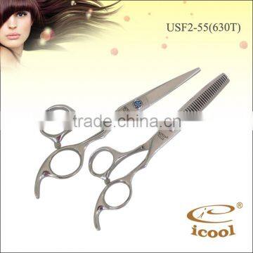 USF2-55(630T ) hair Razor scissors professional home thinning scissors newest thinning scissors