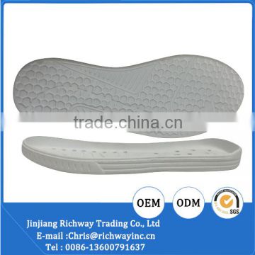 white color rubber shoe sole material