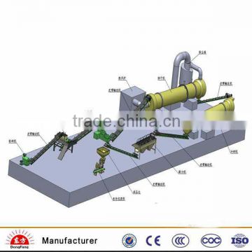 ISO9001 fertilizer granulator machine