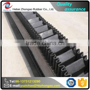 High Quality Sidewall Rubber Conveyor Belt Price For Paper Mills
