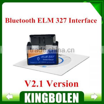 Best Price Super Mini ELM327 V2.1 Bluetooth OBD2 OBD-II CAN-BUS Auto Diagnostic Scanner Tool