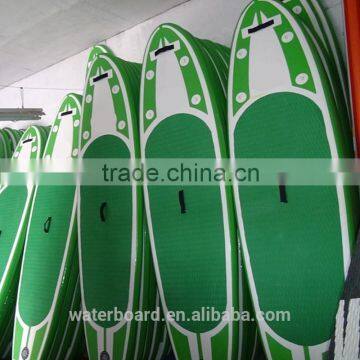 green colour stand up paddlesurf