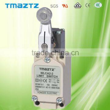 Long-life Two-circuit steel roller omron limit switch 2-2