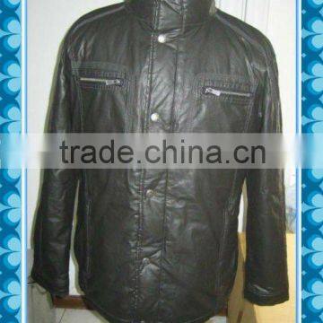 nice jacket in coated cotton fabric