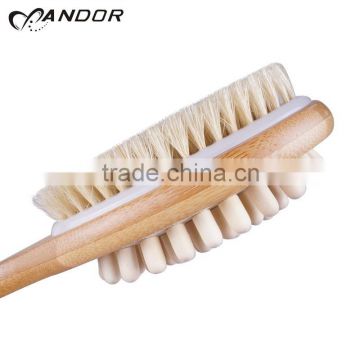 new design double sides bath brush with SGS