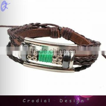 2013 Hot Sale Cheap Fashion Leather Bracelets Handmade Bracelet For Yong People