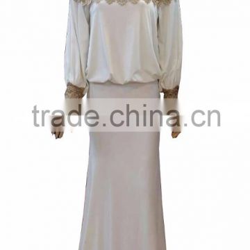 long sleeve maxi dress Embroidered dress FANCY KAFTANS abaya jalabiya Ladies Maxi Dress Wedding gown