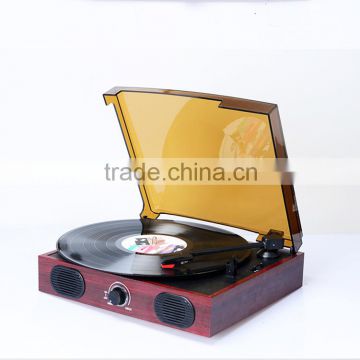 Vintage vinyl gramophone