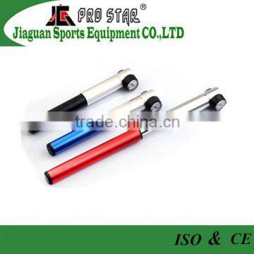 high pressure bicycle pump with gagu ,inflator,(JG-1023)