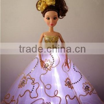 Rechargeable LED Night Light Toys / Blinking Light Clothes for Dolls