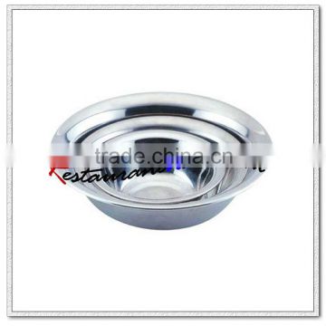 S244 Thickened Stainless Steel Mixing Bowl
